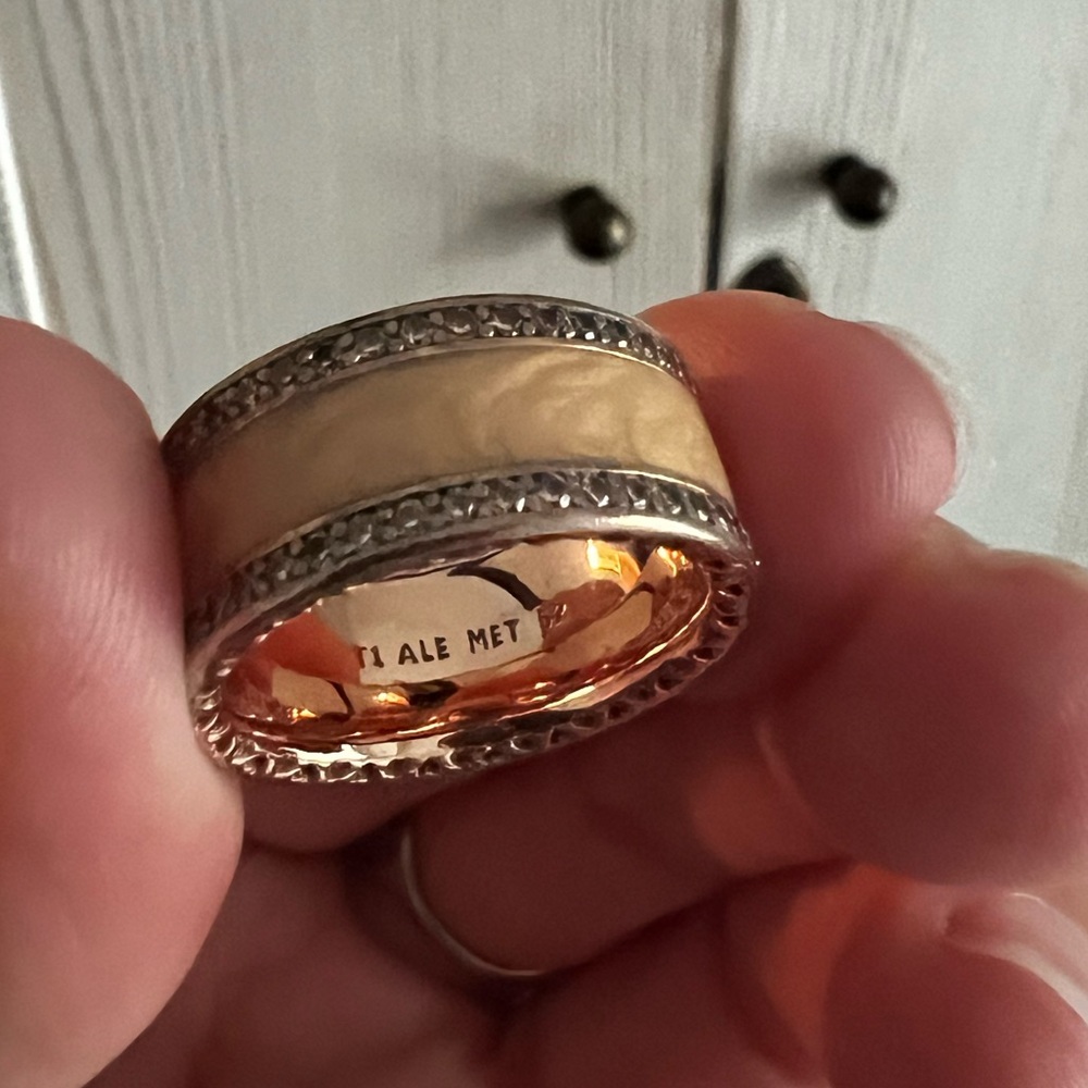 Rose Gold Hearts of Pandora Ring - Picture 4 of 7
